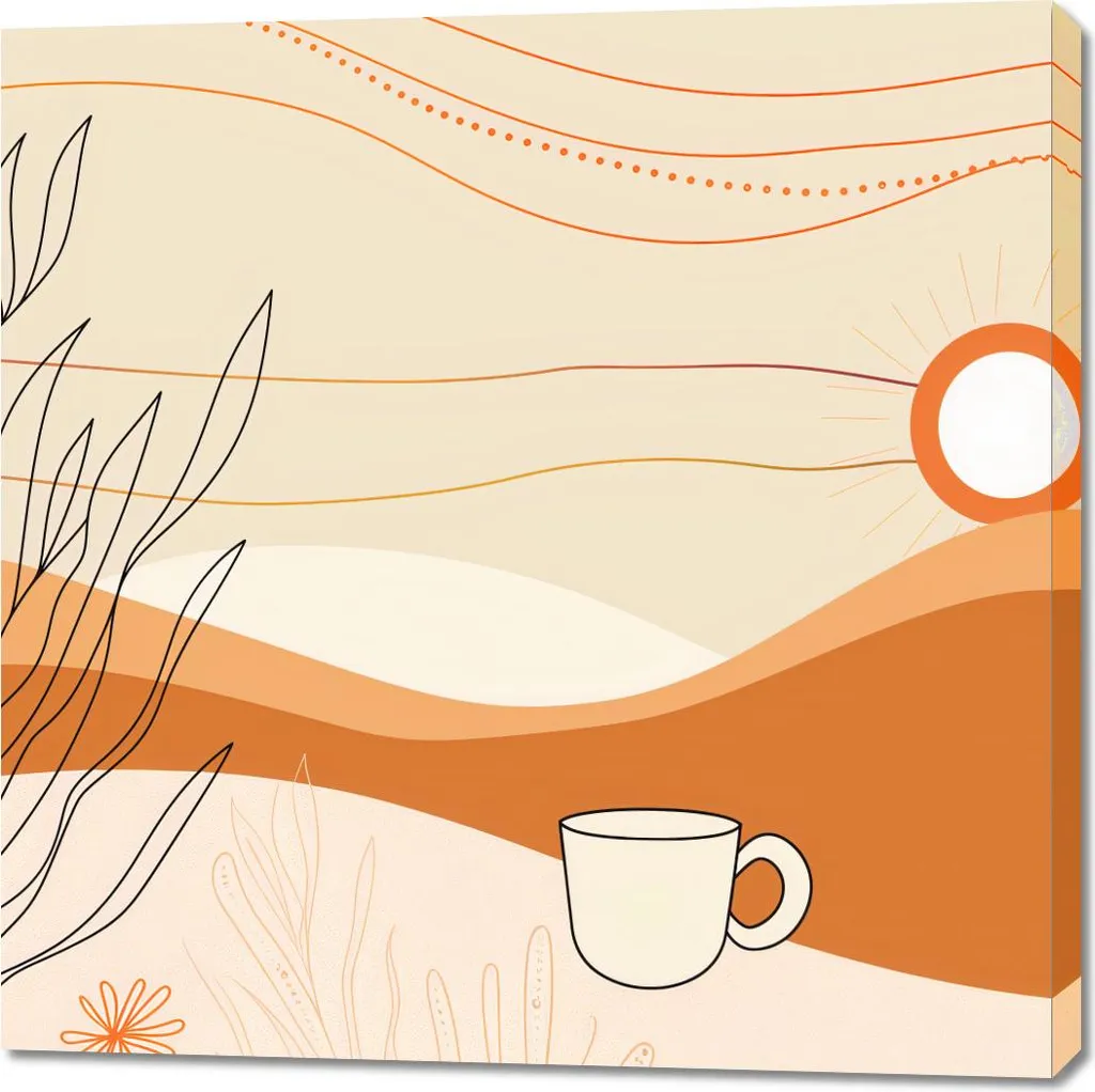 Quadro 100x100 cm Ranna Pora