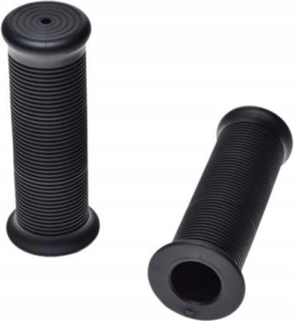 Poignées de guidon moto noires robustes 22mm et 25mm de marque WM
