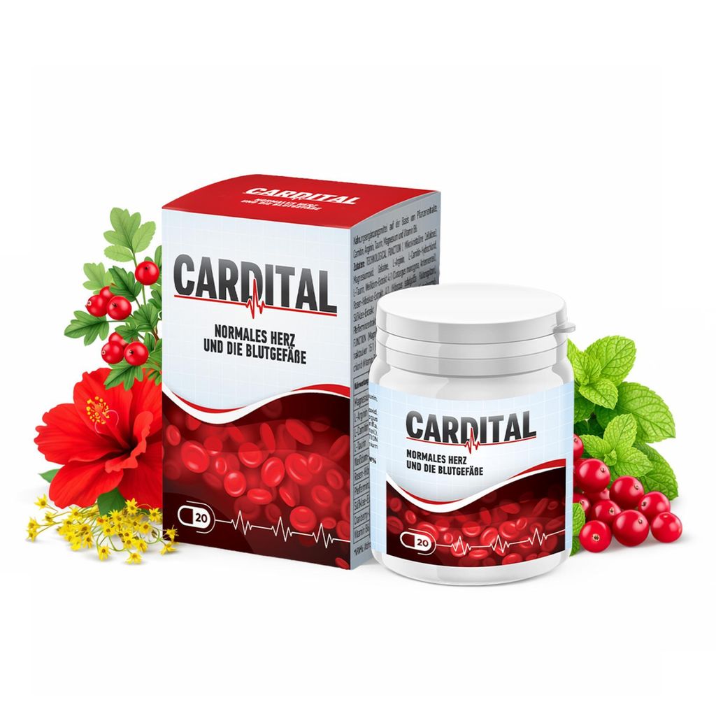 Cardital Nahrungsergnzungsmittel Cranberry-extrakt, Produktbild 