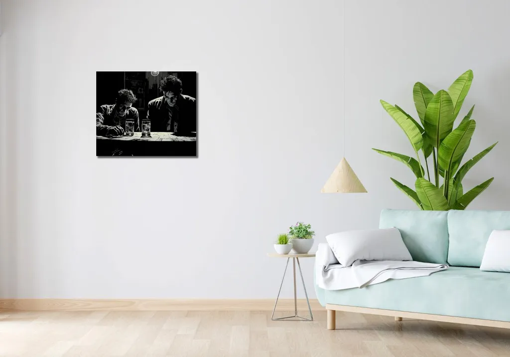 Image Conspirateurs Format 60x50 cm : Impression Haute Définition - 2