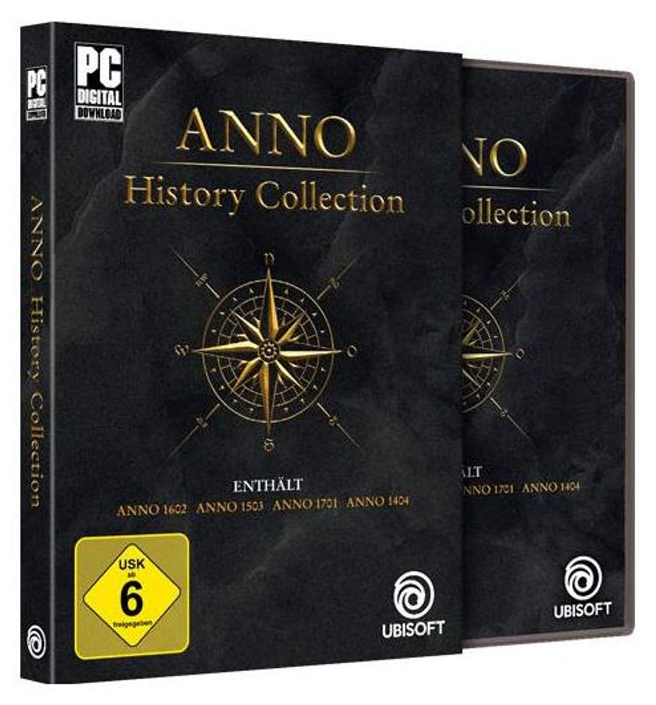 Anno History Collection (PC, Code in the Box) – Vier Produktbild 