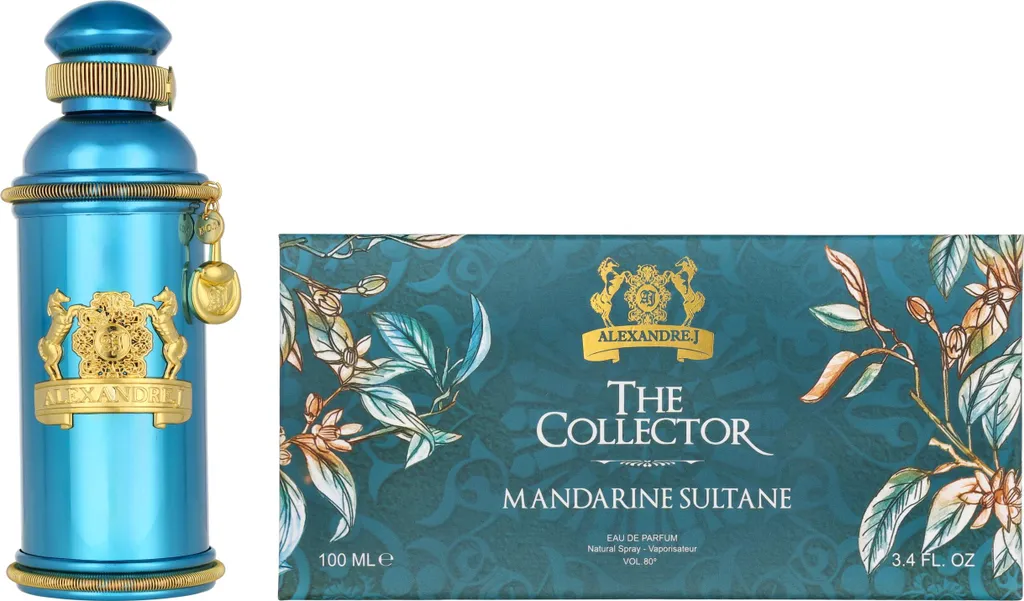 Mandarine Sultane Alexandre.J eau de parfum 100 ml sillage ambré intense