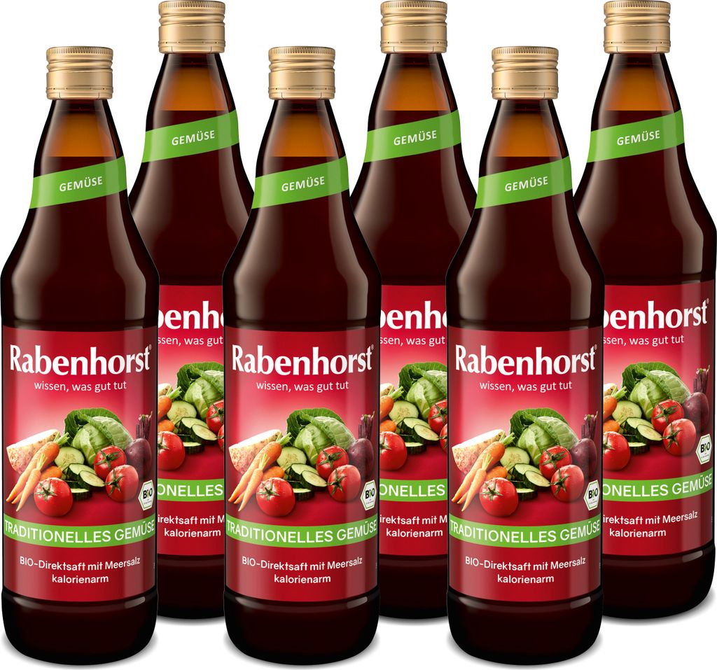 RABENHORST Traditionelles Gemüse   6er Pack (6 x 700 ml) Produktbild 