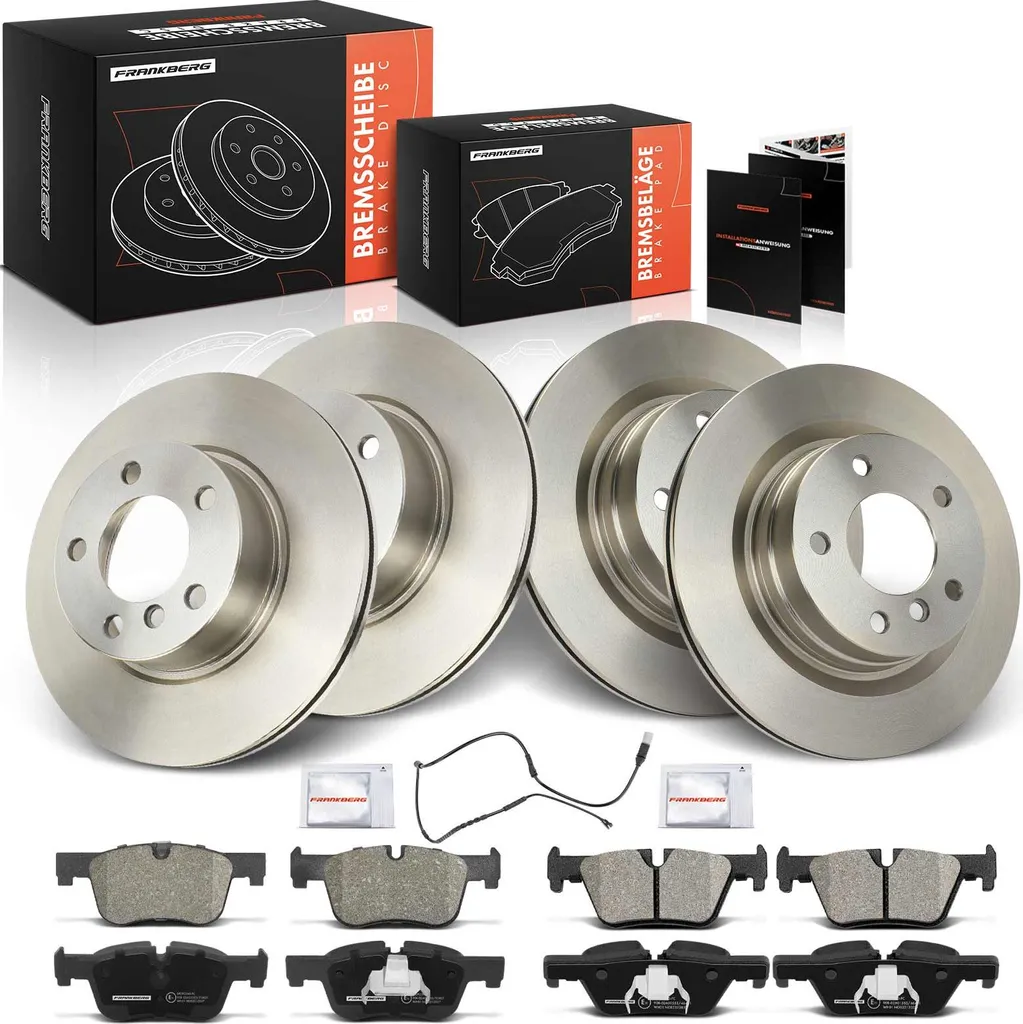 Kit Anti-Vibration Freins BMW F20 F30 F32 : Disques et Plaquettes de Frein
