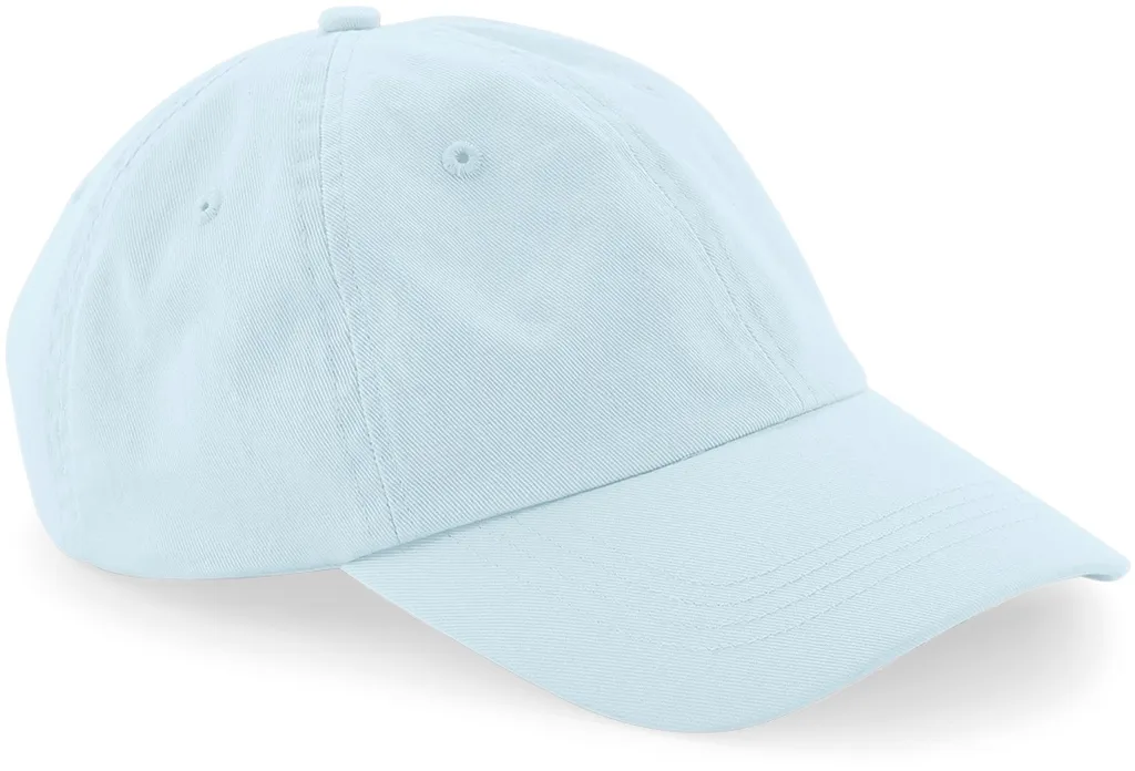 Beechfield B653 | Cappellino a 6 pannelli a basso profilo / Visiera precurvata - Colore: Blu pastello - Taglia: Unica