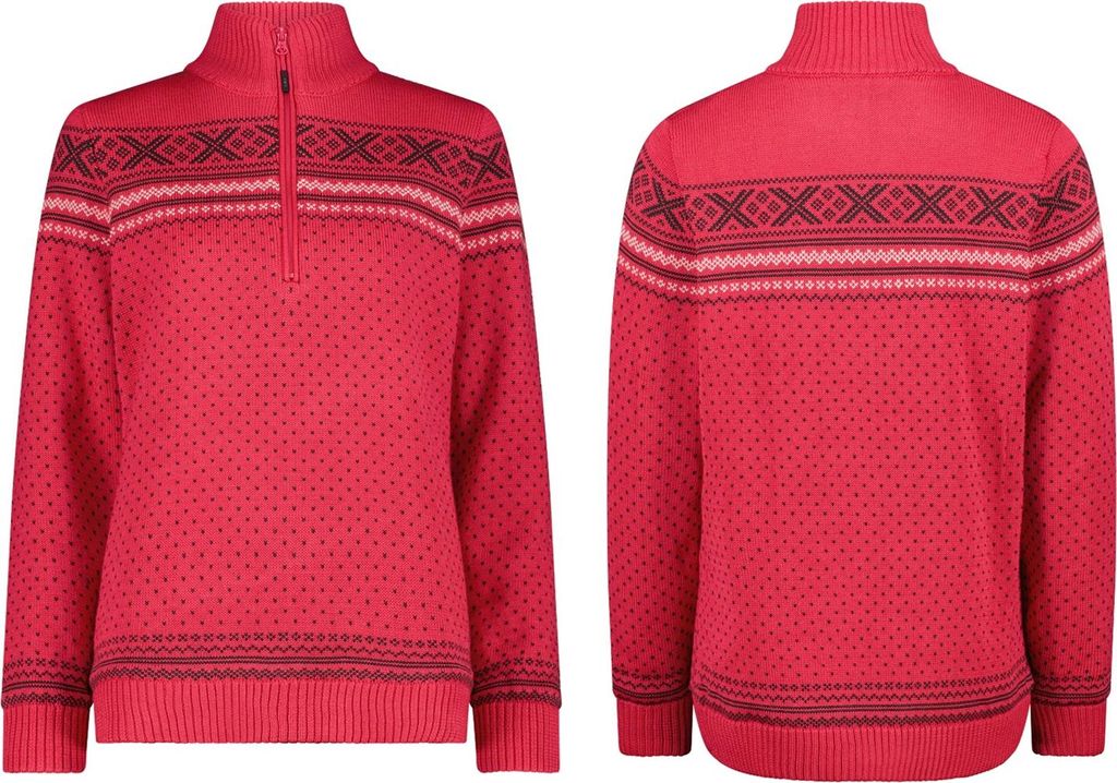 CMP Damen Pullover Woman Sweat Knitted WP mit Wind Protect Membrane : 40