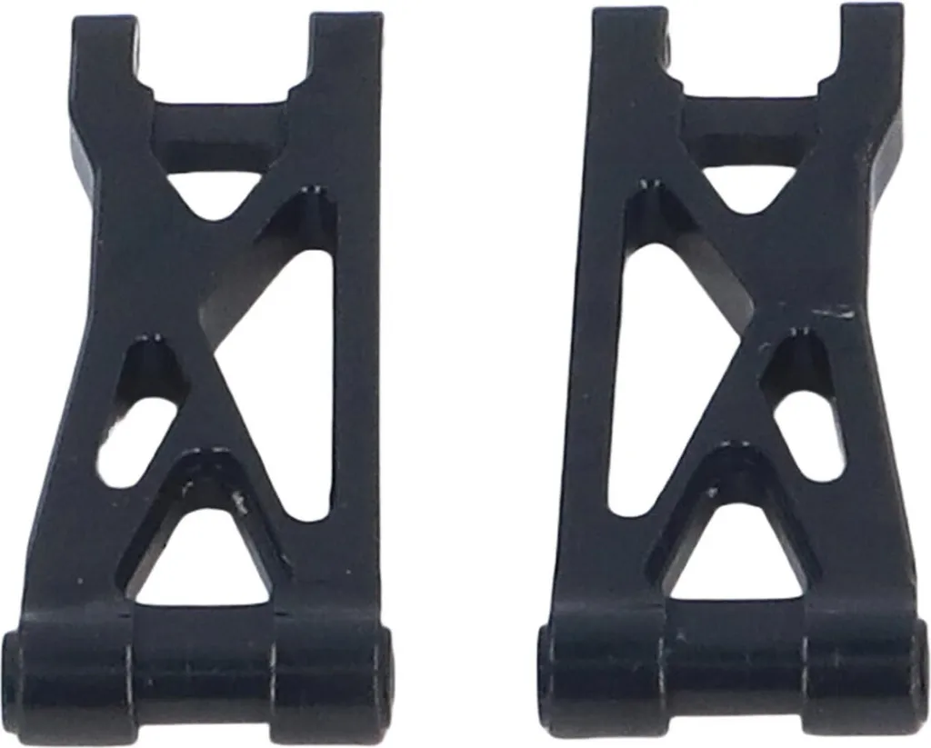 Kit 2pz Bracci Sospensione 1/24 RC Lega Nera - Ricambio Rinforzato - 2