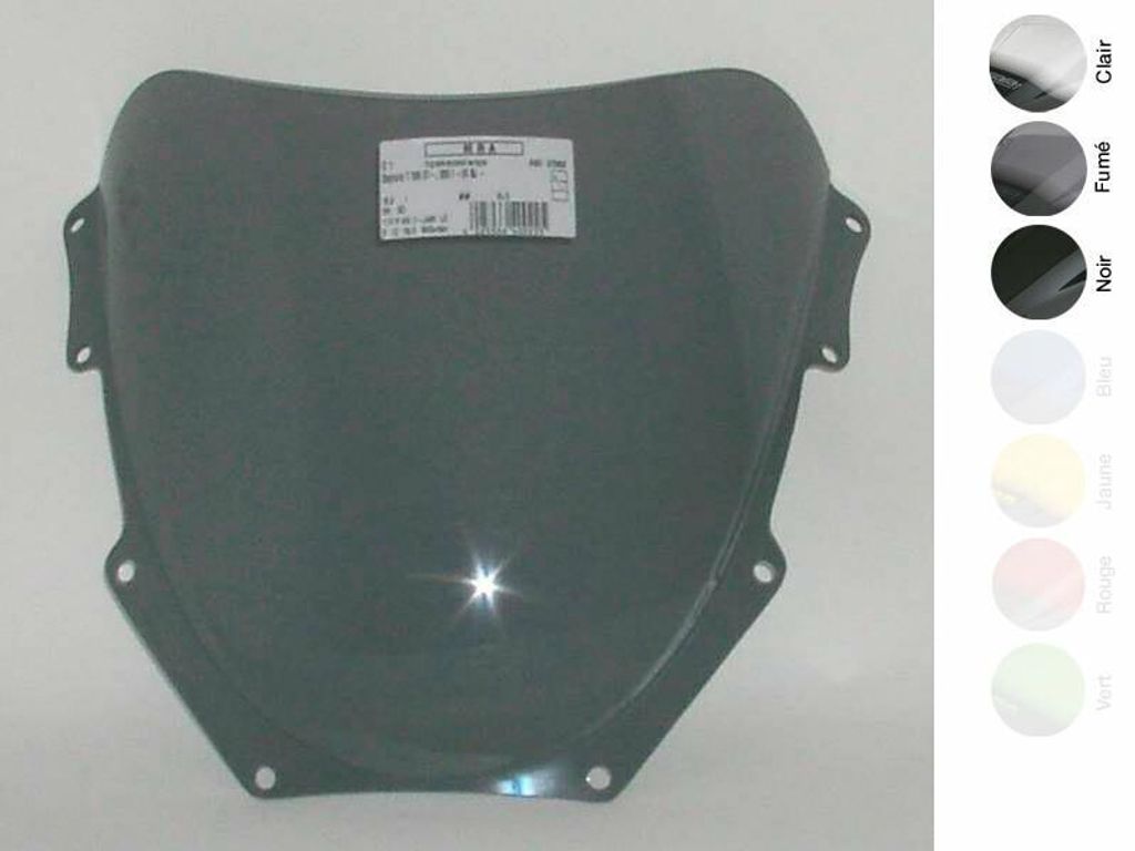 MRA Verkleidungsscheibe, TRIUMPH Daytona T 955i, -00, schwarz, Originalform
