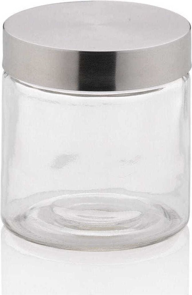 Kela voorraadbus, Beria glas, 12 cm hoog, 11 cm diameter, Productafbeelding 