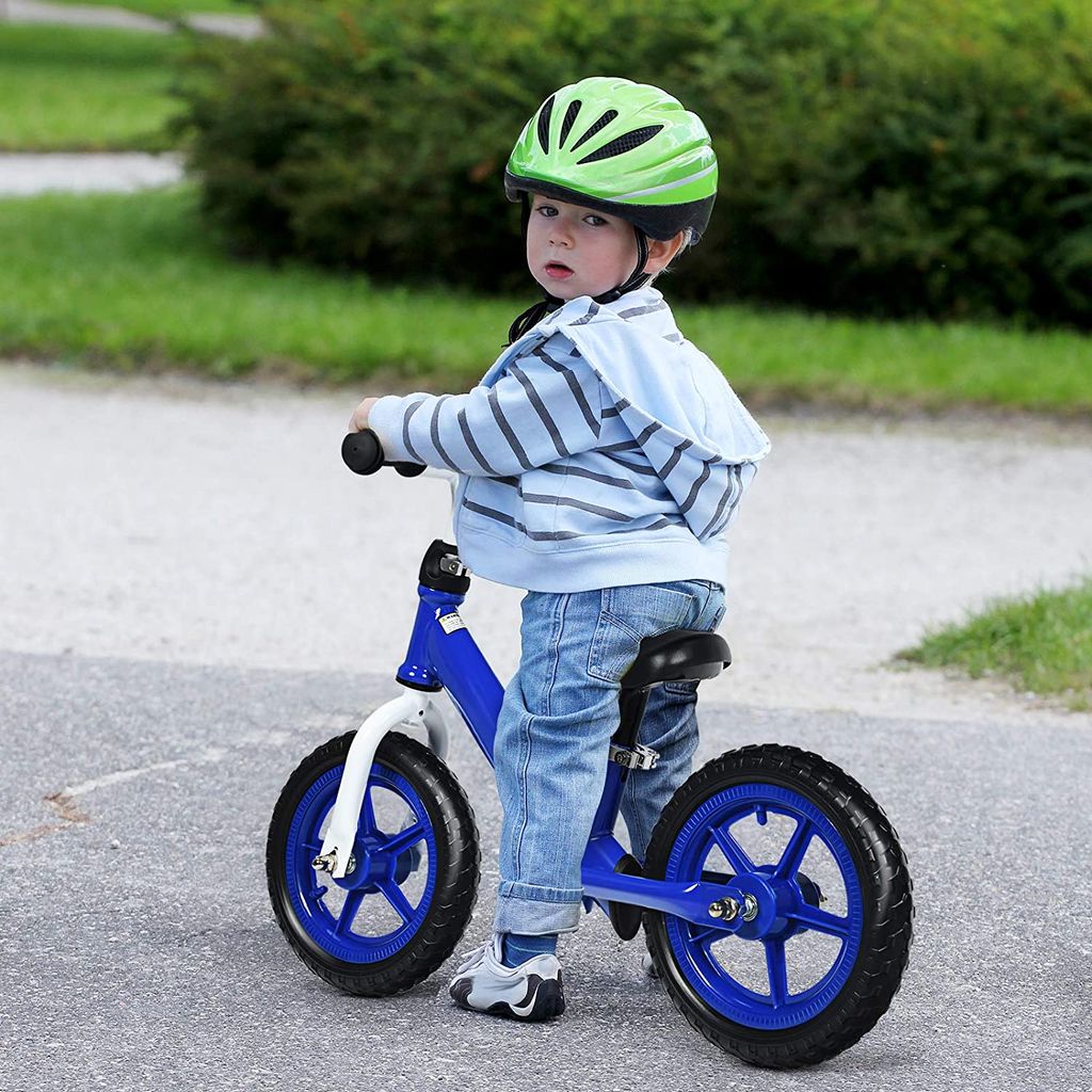 Balance Bike Kinder Roller Lauflernrad Fahr Rad 4 GROßE RÄDER Laufrad 