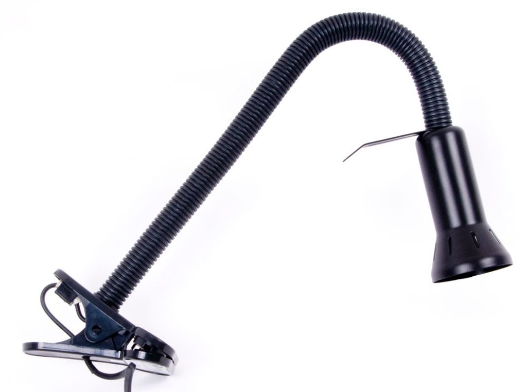 Brilliant Flex Klemmleuchte E14 Schwarz 24705T06 Produktbild 