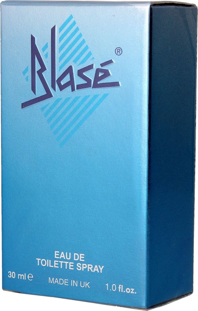 A product box for Eden Classics Blasé Eau de Toilette.
