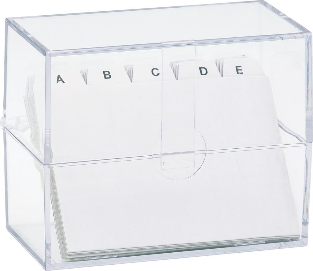 TSI K3T Kartei-Kasten A7 mit Register A-Z Produktbild 2
