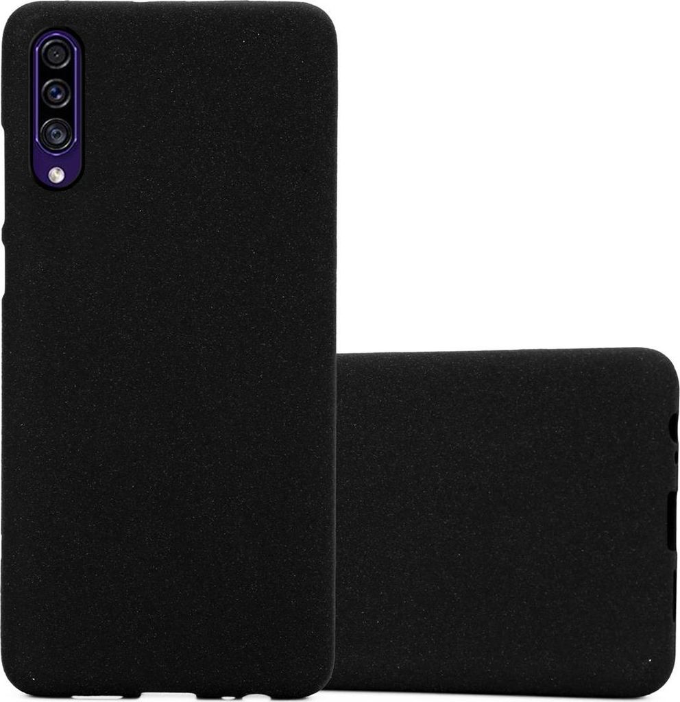 Cadorabo Schutzhülle für Samsung Galaxy A50 4G / A50s / A30s Hülle in Schwarz Handyhülle TPU Etui Cover Case