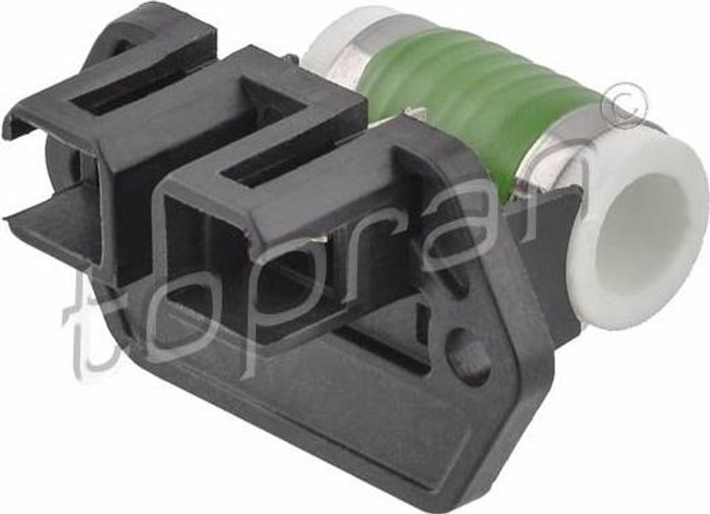 TOPRAN 600 380 Vorwiderstand, Kühlerlüfter Elektromotor OE 51736774 kompatibel mit Palio, Stilo