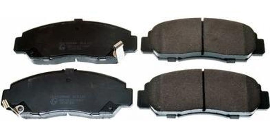 DENCKERMANN B111165 Bremsbelagsatz, Scheibenbremse OE 06450S6EE50 kompatibel mit Civic, FR-V, Stream
