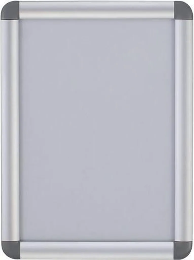 Cadre Mural pour Bureau Bi-Office en Aluminium Blanc Rectangulaire