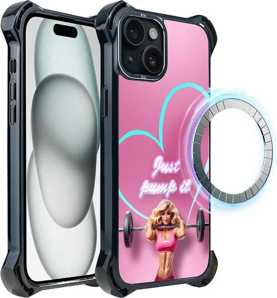 Custodia IBIZU DropGuard Ultra iPhone 15 Plus MagSafe Move Pump it love
