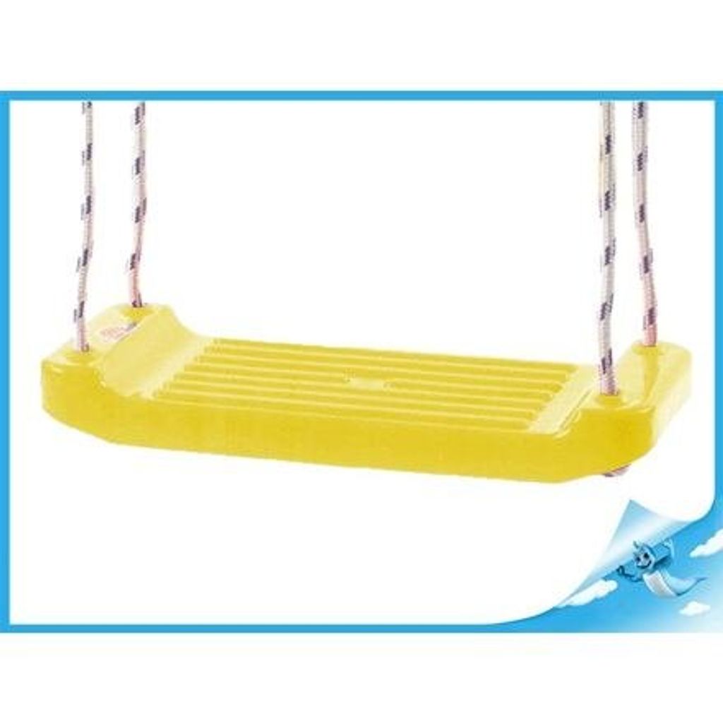 Kunststoffschaukel - Brett - gelb