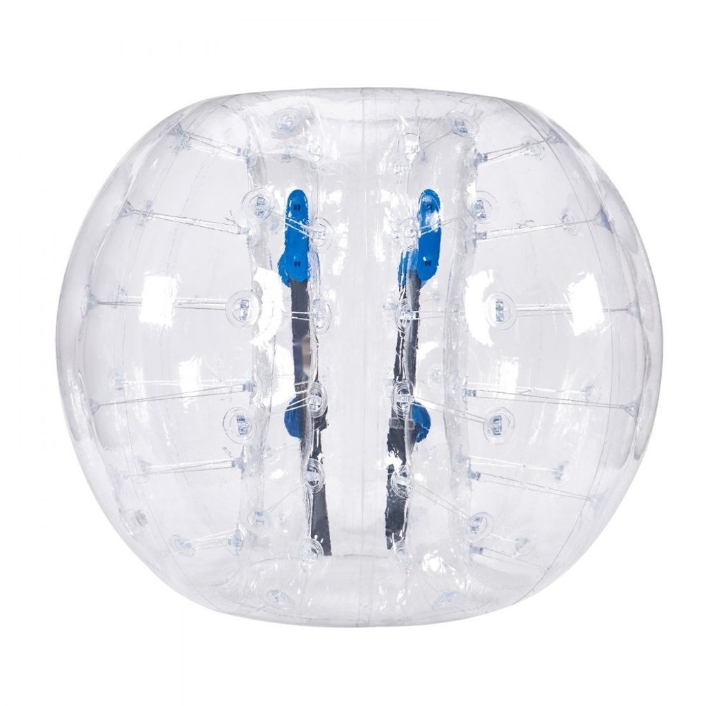 Aufblasbarer Bump Ball Bumper - Stoßball für menschliche Kollisionen - 1 Stk, Transparent, 1,5 m x 1,2 m - PVC Bounce-Ball für Outdoor-Aktivitä...