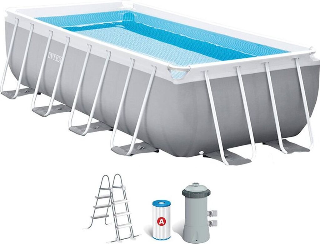 Intex Swimmingpool-Set Prism Frame Rechteckig 400 x 200 x Produktbild 25