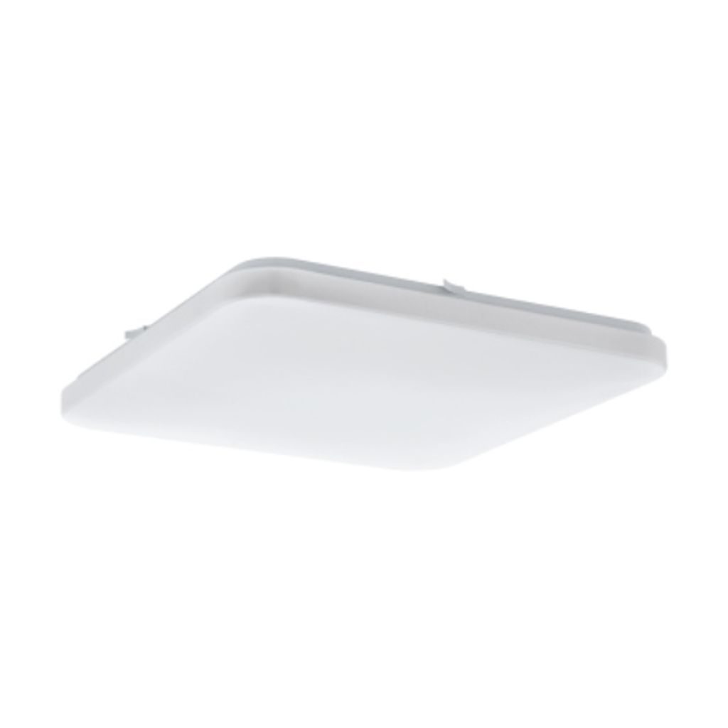 EGLO Ardales 1 LED Deckenleuchte – Weiß, 7W, 21,7x21,7 Cm Für Wohnzimmer & Büro