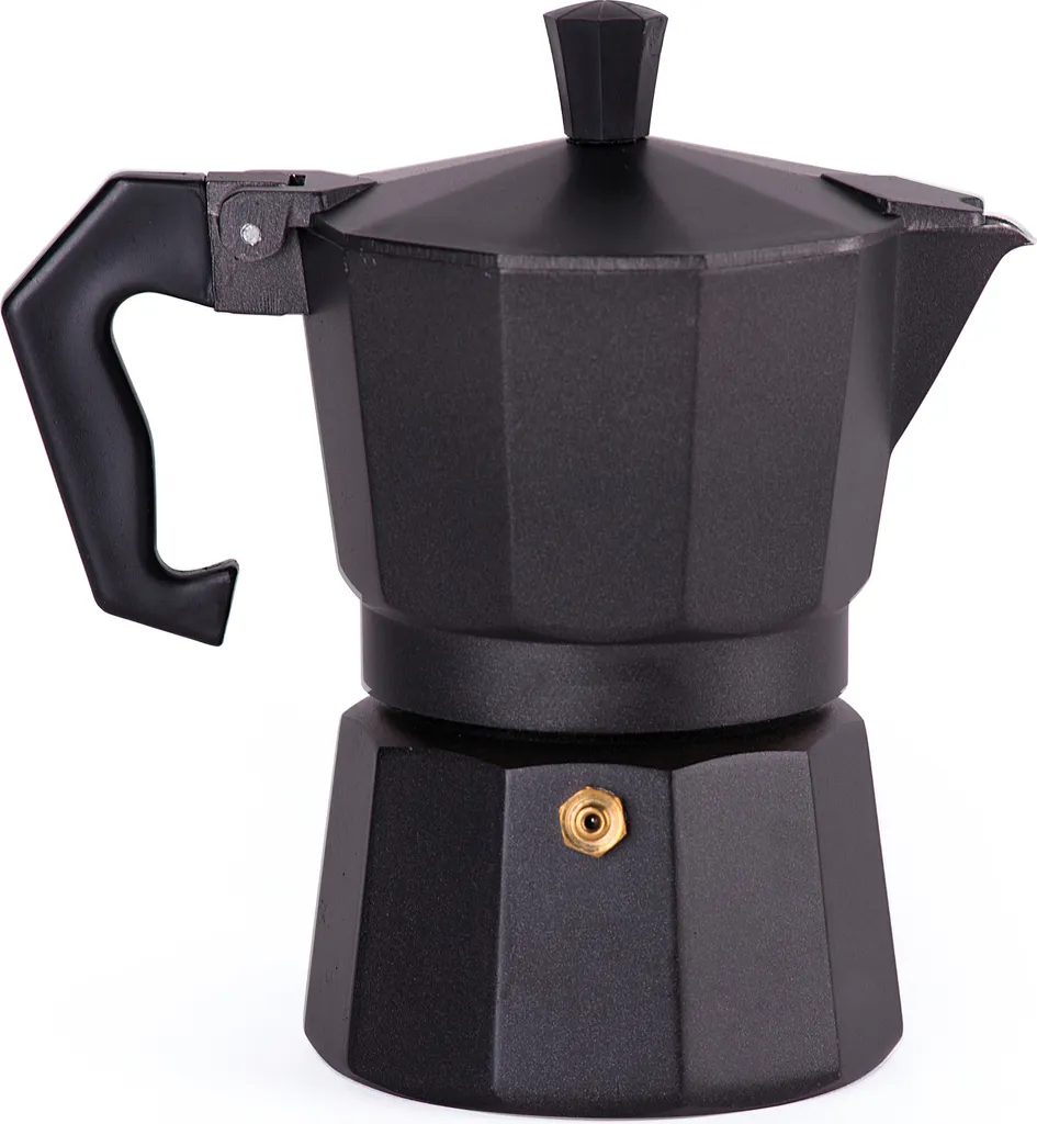 Cafetière en Aluminium Noir Excelsa Chicco Color 1 Tasse Petit Format