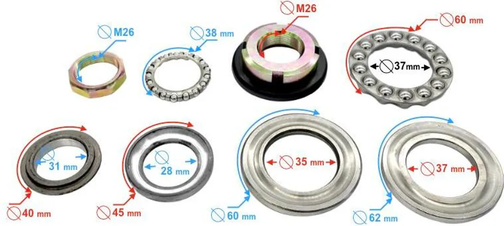 Supports de tige de selle Falcon 125 2 E4 pour vélo de route