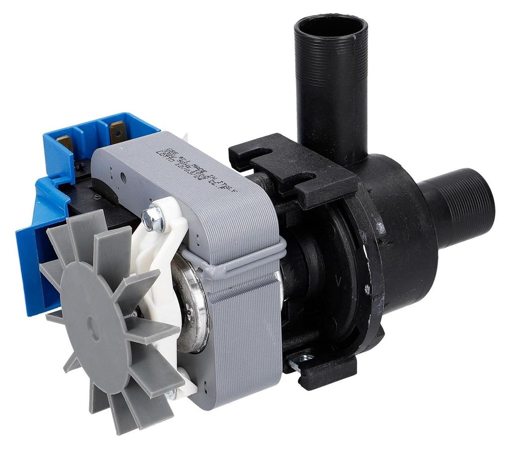 EUROPART 10002809 Ablaufpumpe mit Pumpenkopf passend für Miele 958662 in Waschmaschine Geschirrspüler