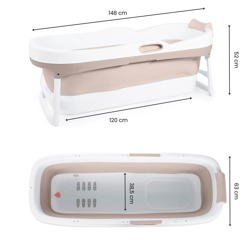HelloBath® Faltbare Badewanne für Erwachsene XL, Produktbild 6