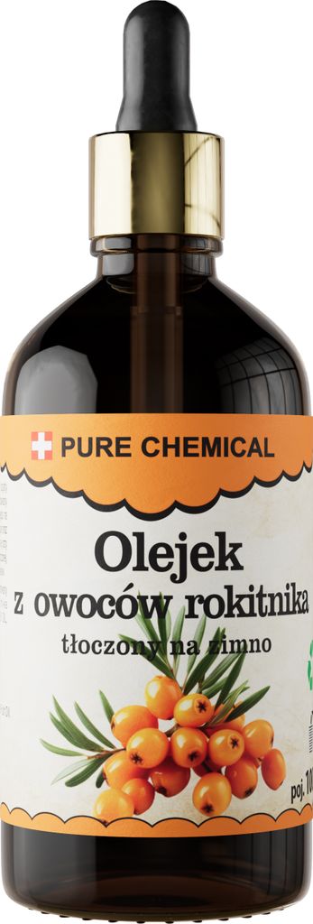 PURE CHEMICAL | Reines Sanddornfruchtöl 100 ml, Produktbild 