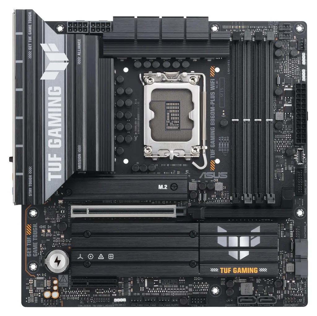 Carte mère Micro ATX ASUS TUF GAMING B860M-PLUS WIFI Socket Intel B860