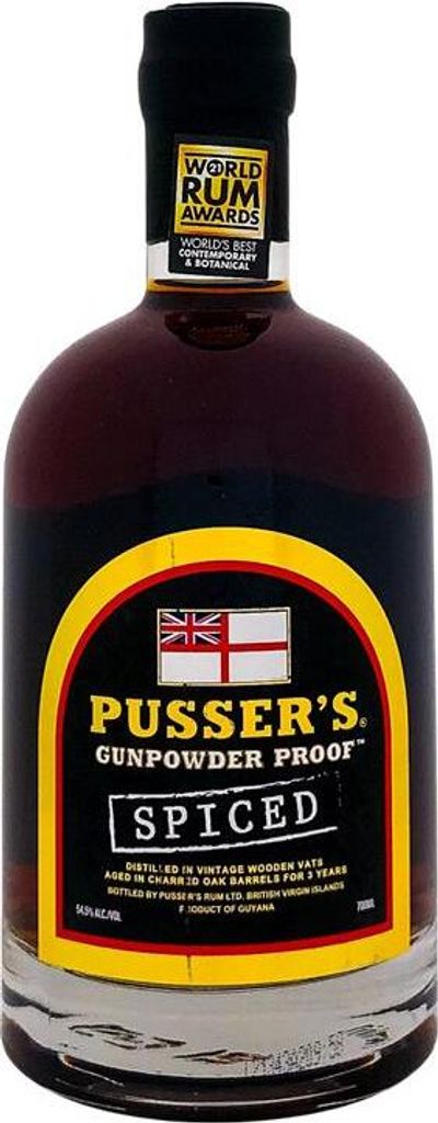 Pusser's Rum Gunpowder Proof Spiced 700ml 54,5% Vol.