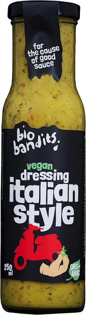 VEGANES ITALIENISCHES -DRESSING 250 ml –  BANDITS Produktbild 