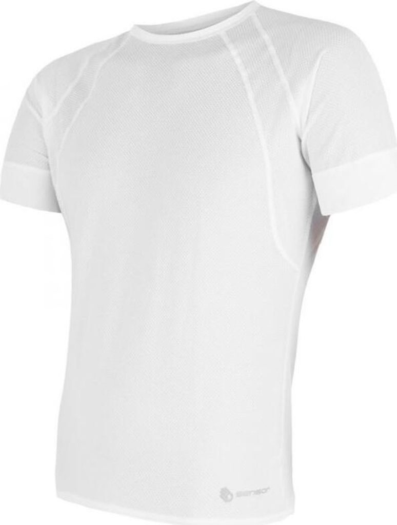 T-shirt Sensor Coolmax (Polyesterfasern) Fresh Air Herren weiß größe S 16100078-00