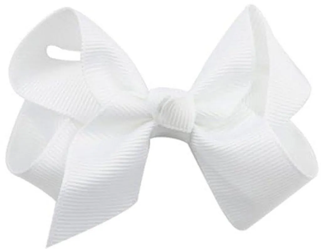 Barrettes souples de 7,5 cm avec nœuds élégants pour filles - Lot de 6