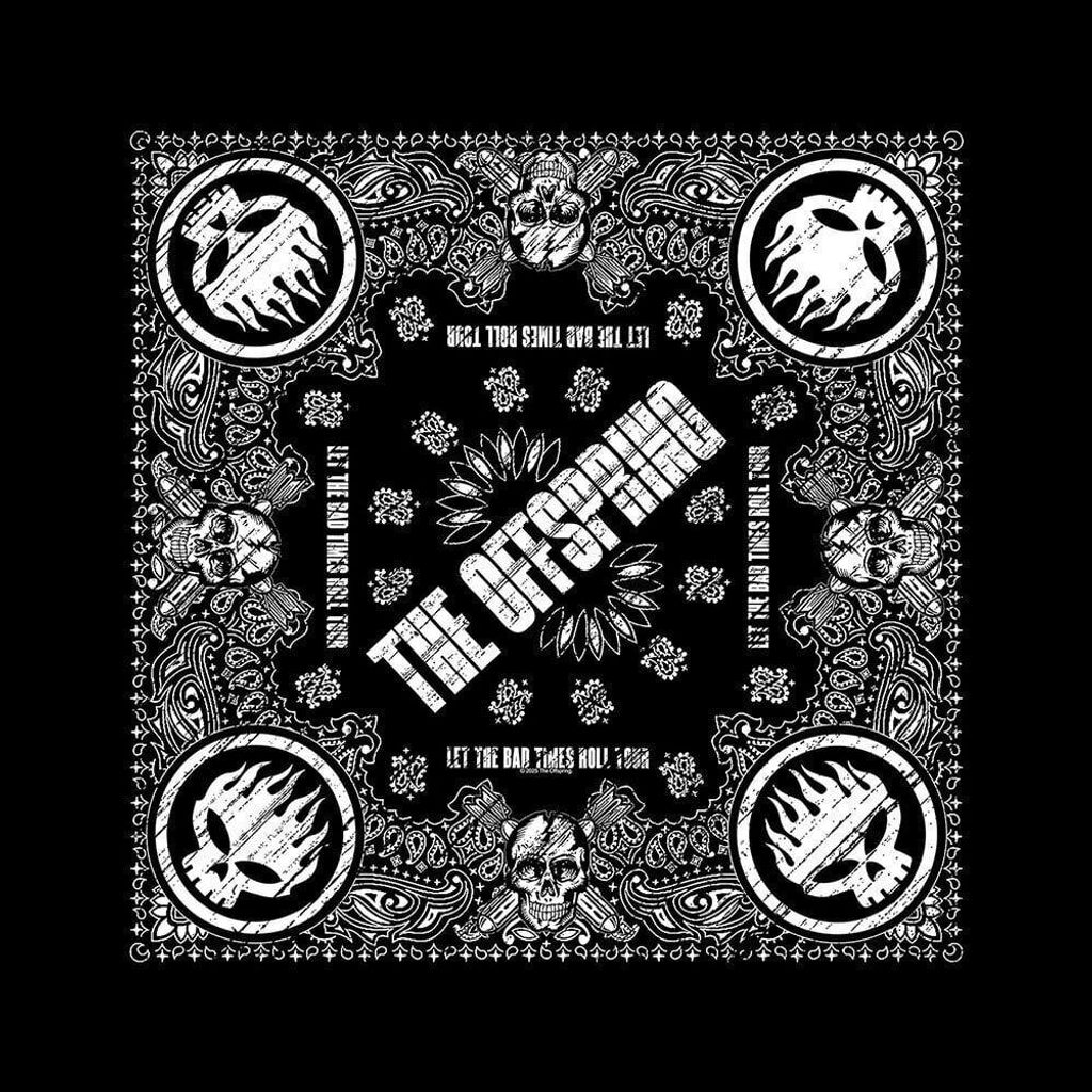 The Offspring Tuch Uni Skull Logo schwarz Standard
