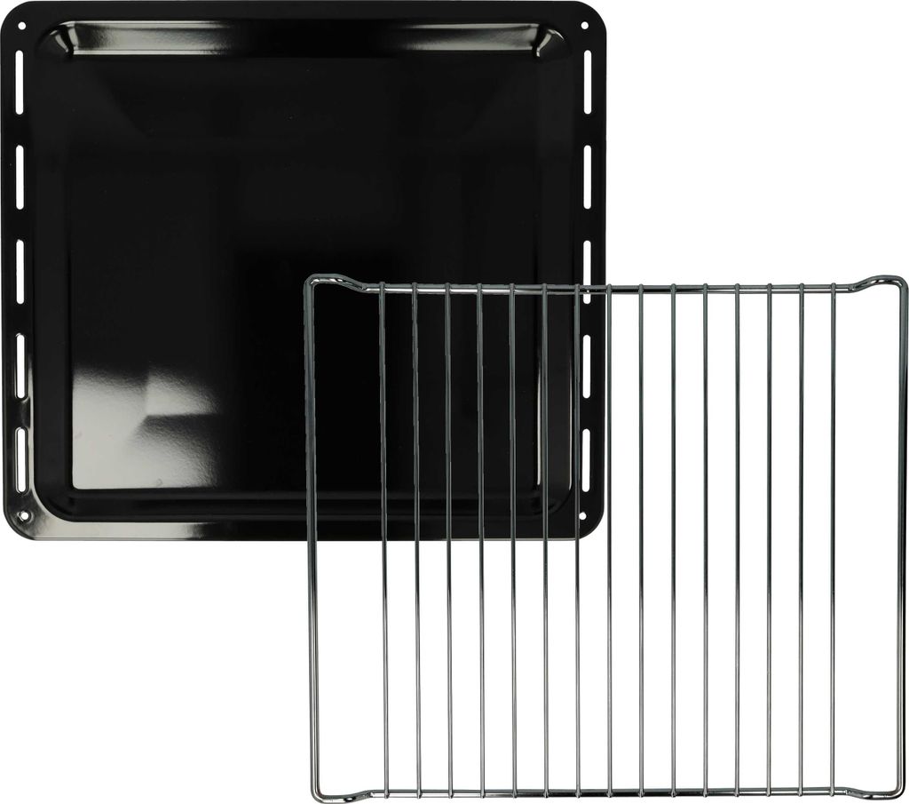 vhbw Backblech, Gitterrost (2-tlg. Set) Ersatz für Produktbild 
