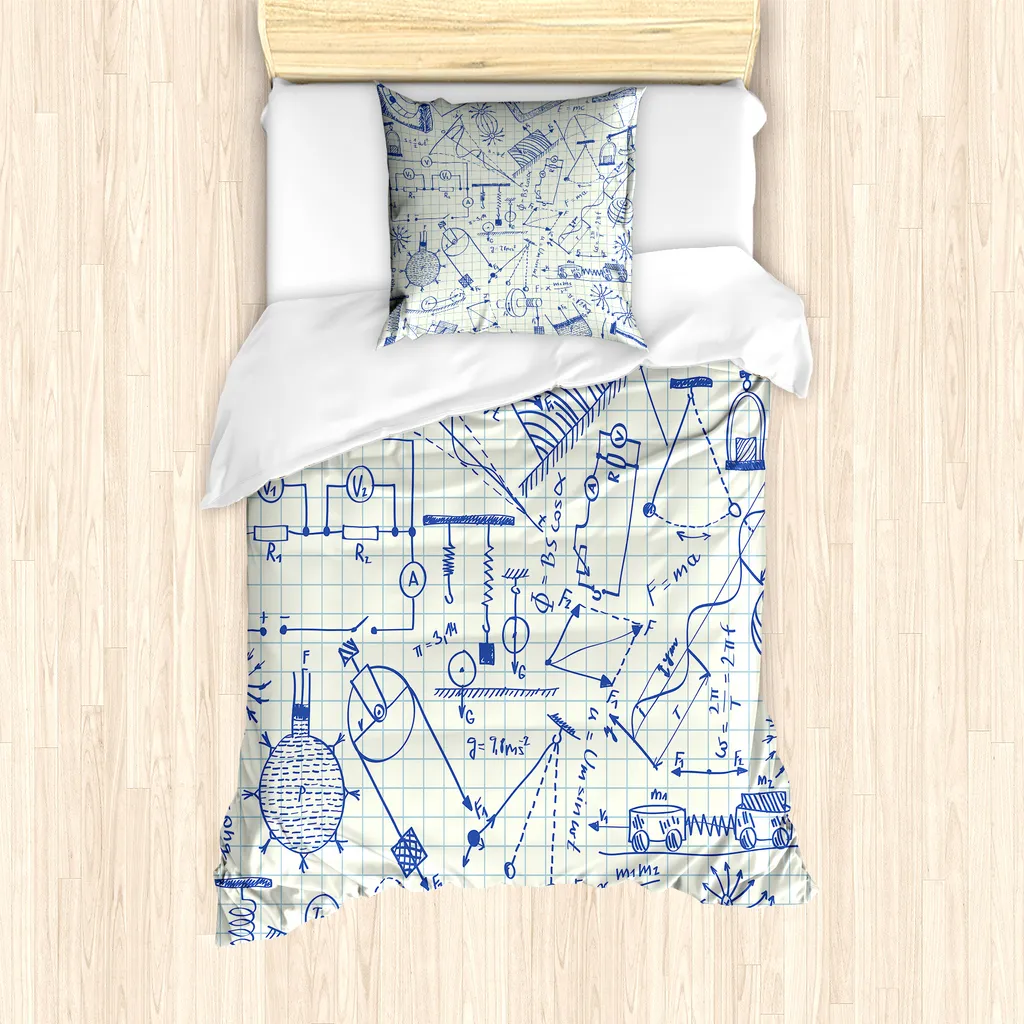 Set Letto Singolo ABAKUHAUS Formule Tecniche Avorio Lavabile