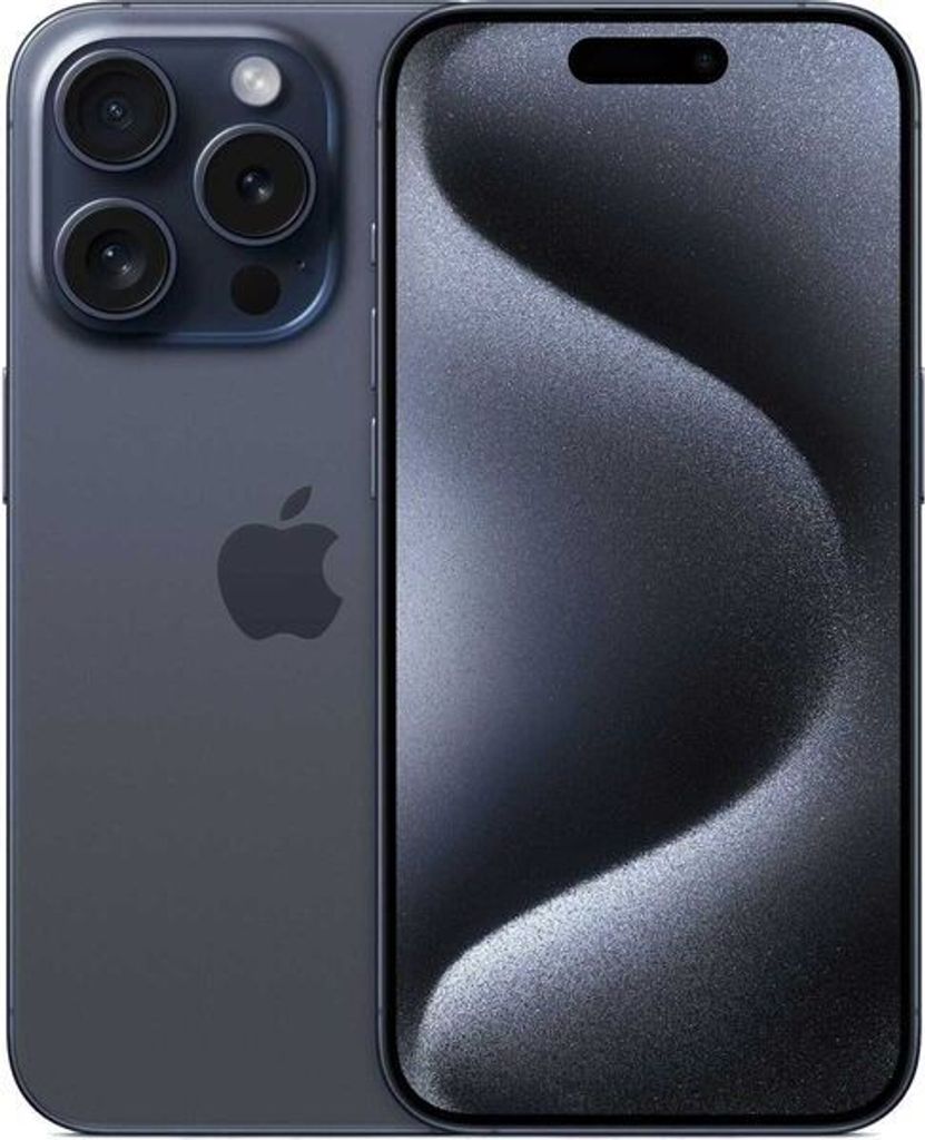 Apple iPhone 15 Pro 256GB 6,1" Bleu Titane EU MTV63SX/A Image du produit 
