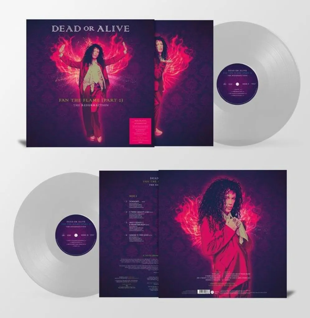 Dead Or Alive Fan The Flame Part 2 Vinyle Transparent 180g Son Haute Qualité