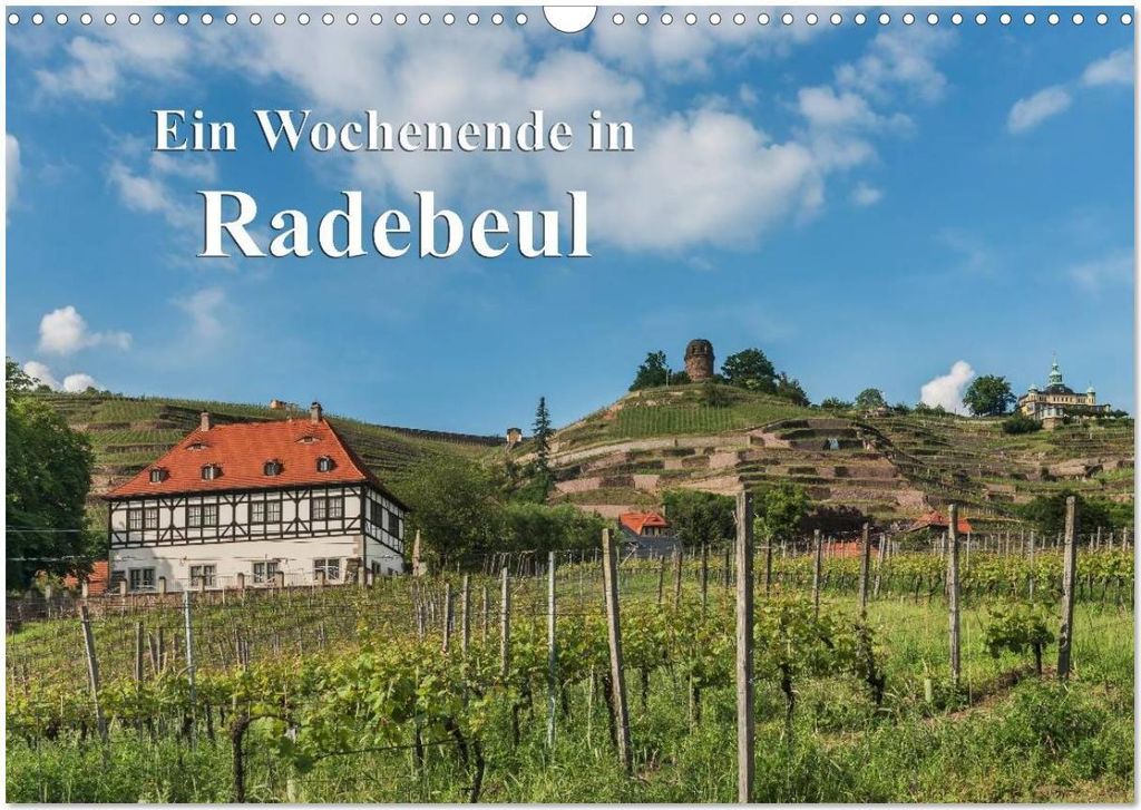 Ein Wochenende in Radebeul (Wandkalender 2026 DIN A3 quer), CALVENDO Monatskalender