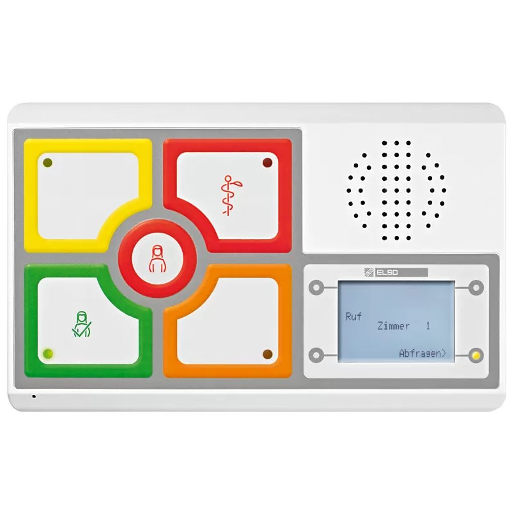 Elso Dienst-Zimmermodul mit Ruf/Abstelltaster und Display MEDIOPT Care 735000