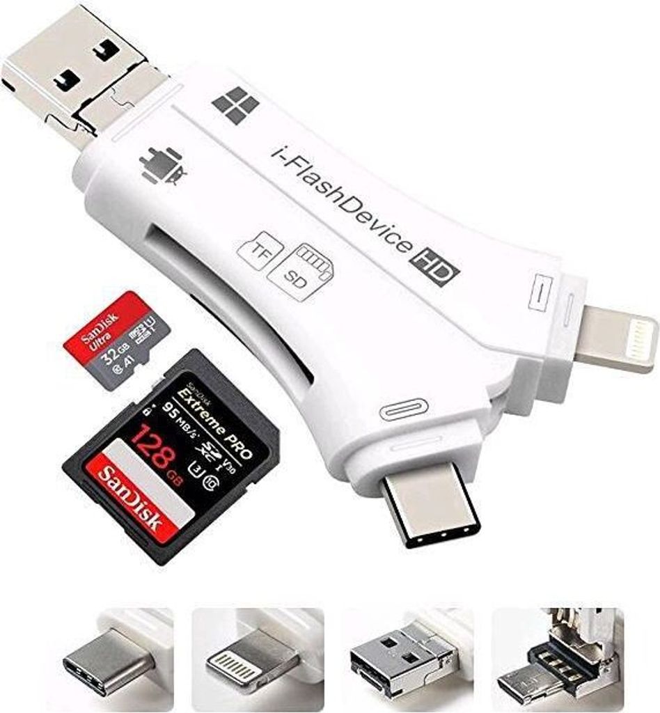 CoreParts MMUSB-UNI-ADAPTER, 20 g, Biały Zdjęcie produktu 