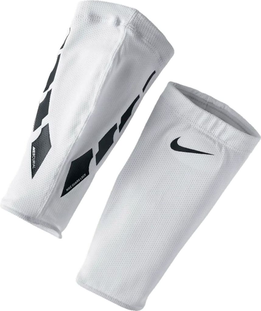 Nike Guard Lock Elite Fußball-Armlinge - Weiß/Schwarz Weiß/Schwarz M