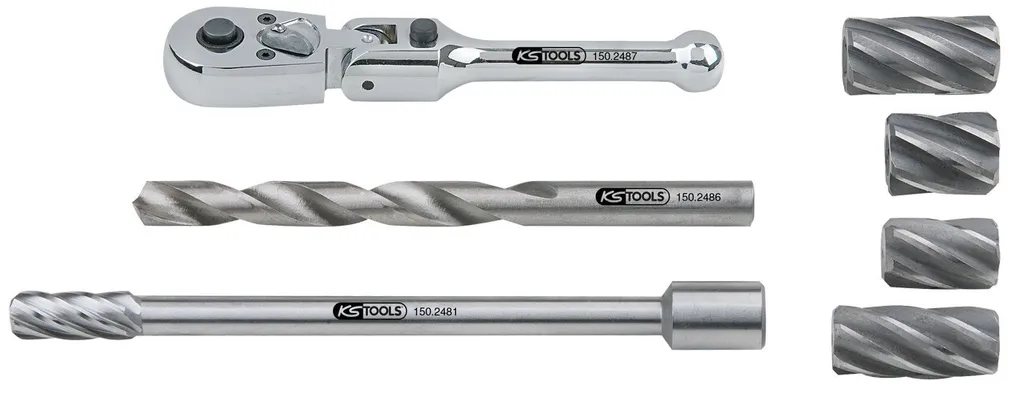 Nettoyer les logements de capteur ABS oxydés - Kit KS TOOLS 150.2480