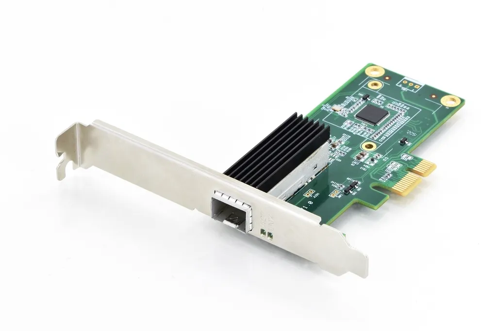 Carte Réseau PCIe Gigabit SFP DIGITUS avec Chipset Intel WGI210 DN-10114