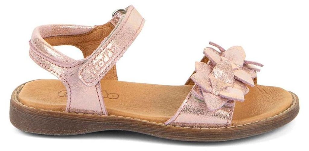 Froddo LORINE FLOWERS Kinder Sandalen Leder Klettverschluss Produktbild 