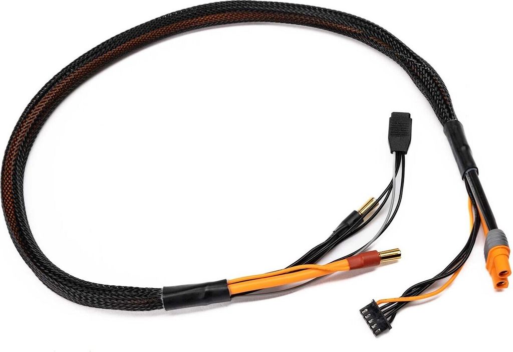 Spektrum Pro Series Race 4s Charge Cable: IC3/5mm 2'