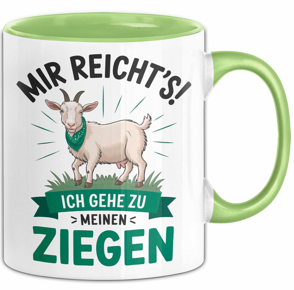 Ziegenbauer Ziegen Tier Tasse Geschenk Lustige Geschenkidee Produktbild 